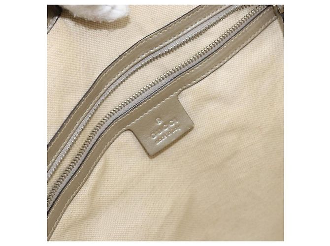 Borsa tote GG Implementation Gucci Argento 197953 Auth 146864 - vista 18