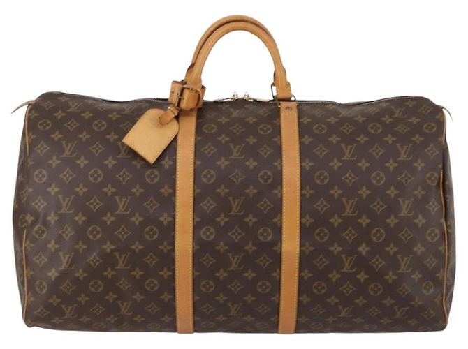 LOUIS VUITTON Borsa Boston Keepall 60 Monogram M41422 LV Auth am9334 Monogramma - vista 13