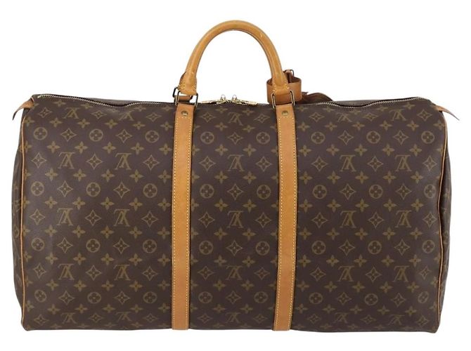 LOUIS VUITTON Borsa Boston Keepall 60 Monogram M41422 LV Auth am9334 Monogramma - vista 2