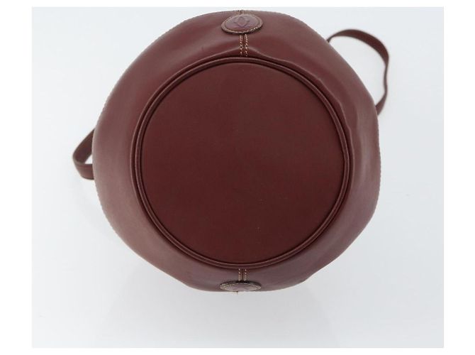 Cartier Borsa a Spalla Must Line in Pelle Bordeaux Auth ki6052 Bordò - vista 6