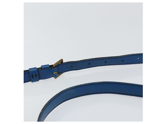 LOUIS VUITTON Borsa a Spalla Epi Saint Cloud GM Blu Toledo M52195 LV Auth BA7651 - vista 14