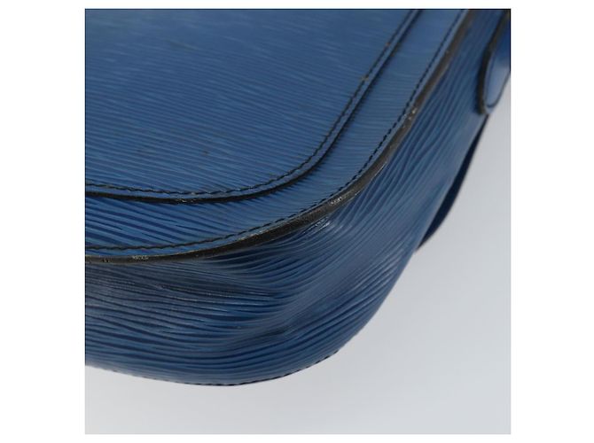 LOUIS VUITTON Borsa a Spalla Epi Saint Cloud GM Blu Toledo M52195 LV Auth BA7651 - vista 17
