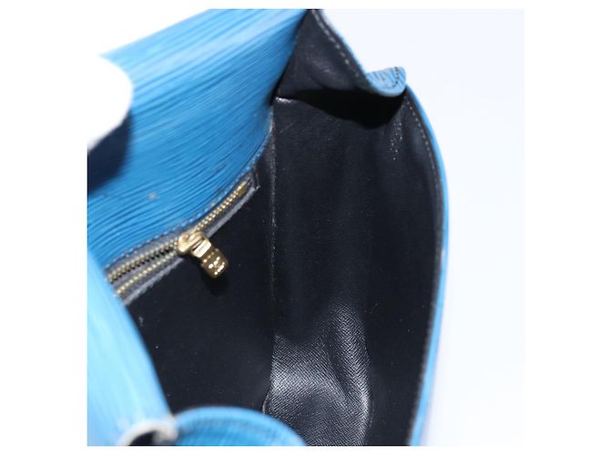LOUIS VUITTON Borsa a Spalla Epi Saint Cloud GM Blu Toledo M52195 LV Auth BA7651 - vista 23