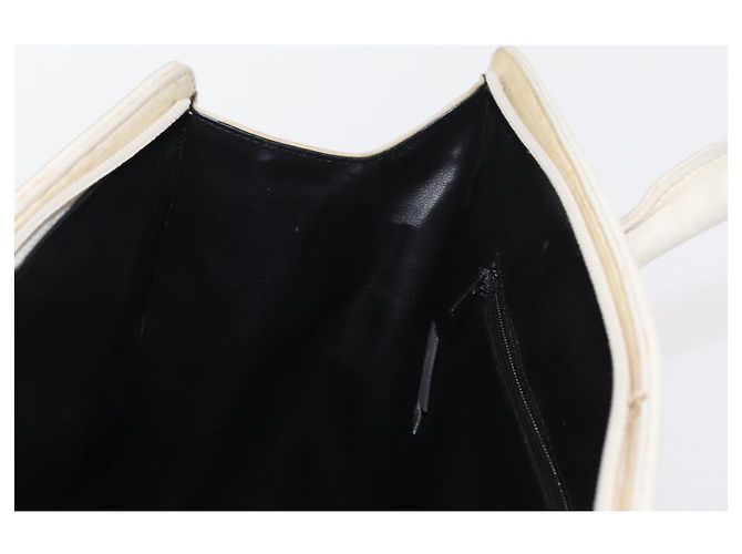 BALLY Borsa a mano in pelle bianca e oro Auth bs30959 Bianco D'oro - vista 20
