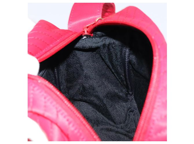 Borsa a Spalla in Nylon Rossa Auth bs31041 di SAINT LAURENT Rosso - vista 17