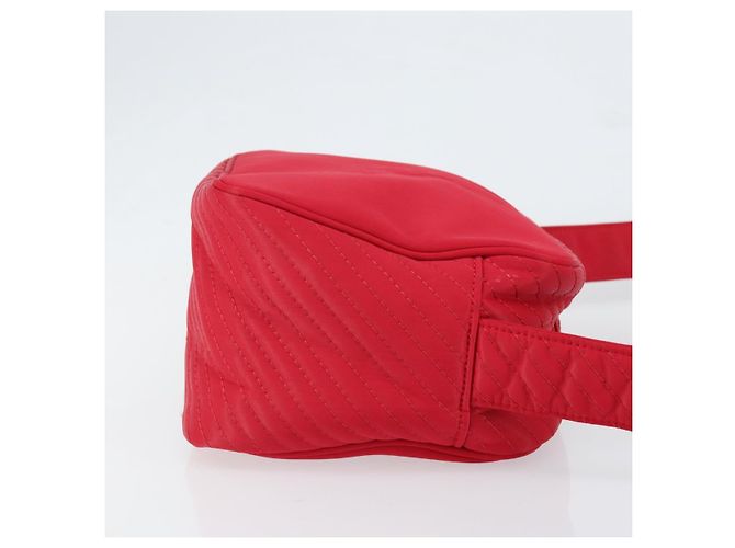 Borsa a Spalla in Nylon Rossa Auth bs31041 di SAINT LAURENT Rosso - vista 3