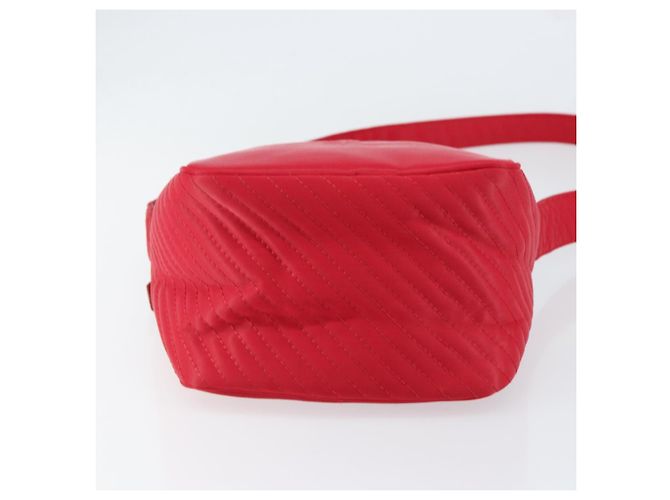 Borsa a Spalla in Nylon Rossa Auth bs31041 di SAINT LAURENT Rosso - vista 5