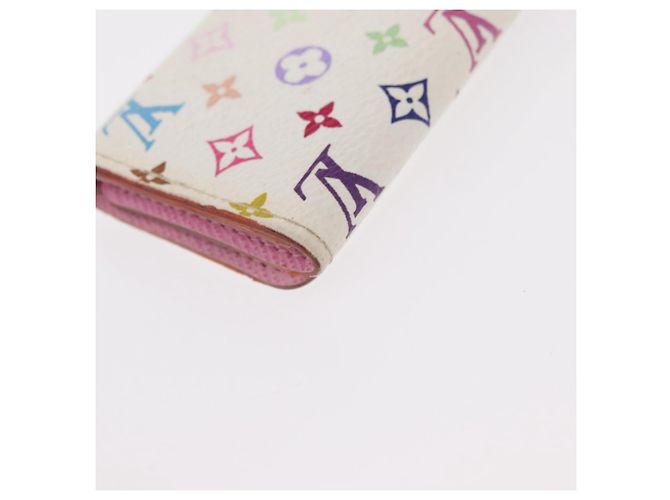 LOUIS VUITTON Monogram Multicolor Multicles 4 Key Case White M93731 Auth 153417 - view 15