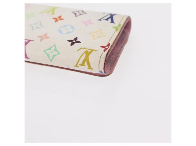 LOUIS VUITTON Monogram Multicolor Multicles 4 Key Case White M93731 Auth 153417 - view 16