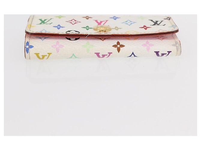 LOUIS VUITTON Monogram Multicolor Multicles 4 Key Case White M93731 Auth 153417 - view 6