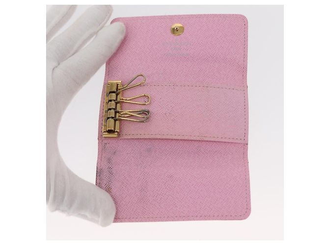 LOUIS VUITTON Monogram Multicolor Multicles 4 Key Case White M93731 Auth 153417 - view 8