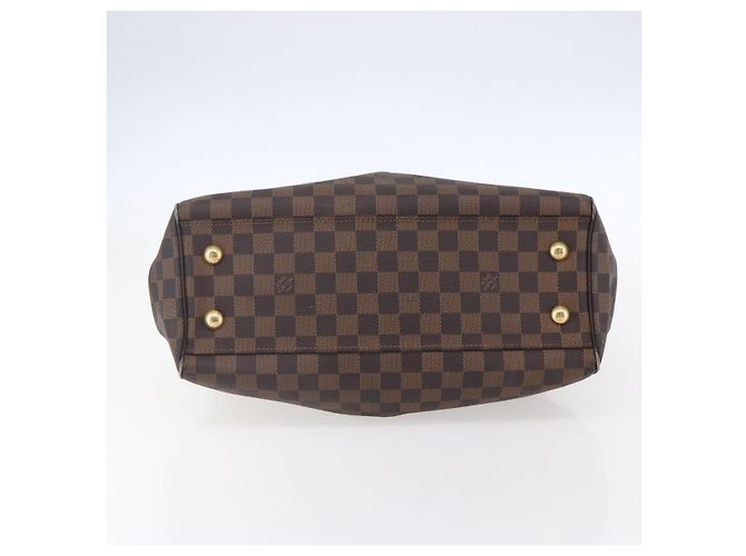 LOUIS VUITTON Borsa a Mano Trevi GM Damier Ebene 2way N51998 LV Auth BA7932 - vista 5