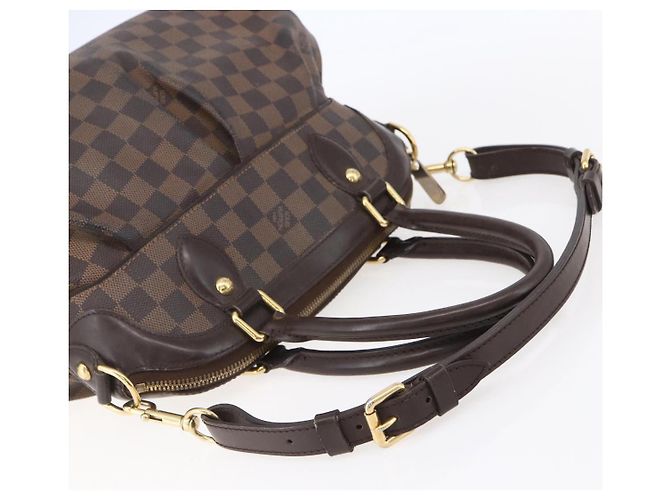 LOUIS VUITTON Borsa a Mano Trevi GM Damier Ebene 2way N51998 LV Auth BA7932 - vista 8