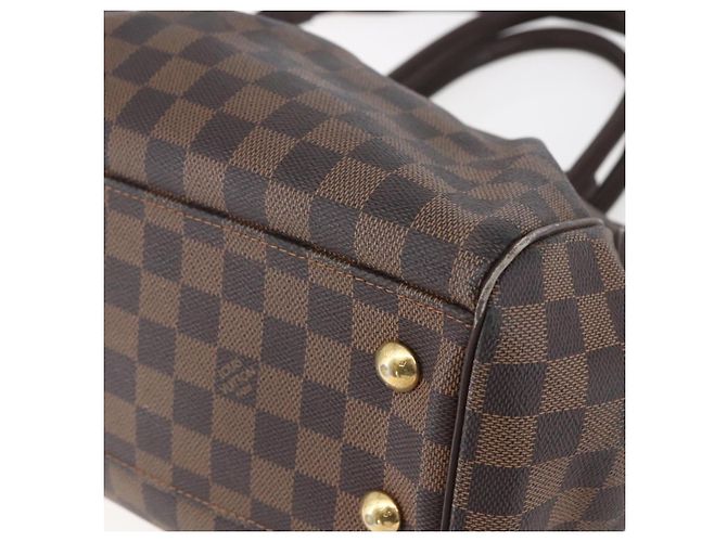 LOUIS VUITTON Borsa a Mano Trevi GM Damier Ebene 2way N51998 LV Auth BA7932 - vista 9
