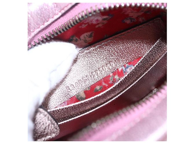 Bolso de Hombro GUCCI de Piel de Cordero Azul Claro Dorado 534951 Auth ka093 - vista 12