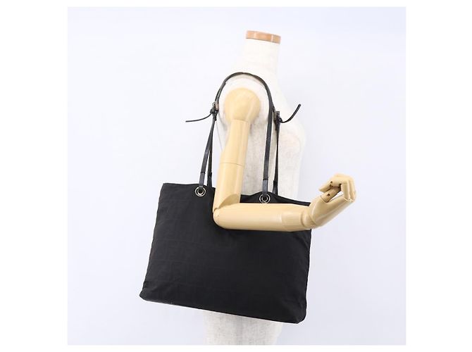 FENDI Zucca Canvas Tote Bag Schwarz Braun Auth bs31006 - Ansicht 23