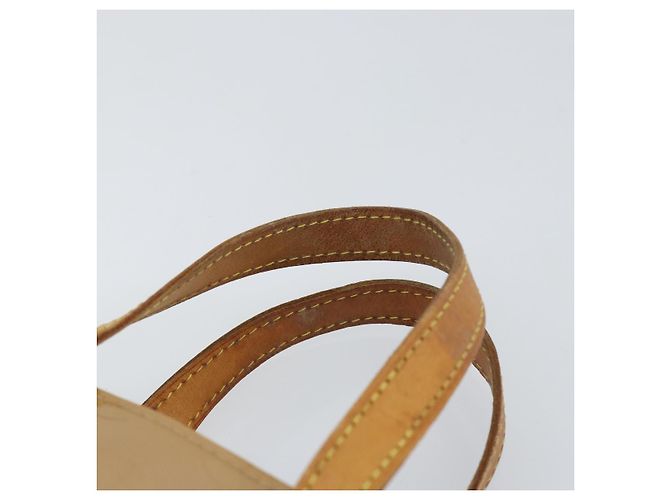 LOUIS VUITTON Borsa a Mano Monogram Vernis Reade PM Noisette M91334 LV Auth BA7642 Nocciola - vista 14