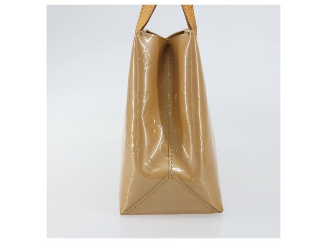 LOUIS VUITTON Borsa a Mano Monogram Vernis Reade PM Noisette M91334 LV Auth BA7642 Nocciola - vista 3
