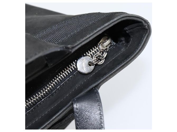 Borsa a mano Vala in suede nero e oro Salvatore Ferragamo Auth BA7982 D'oro - vista 10