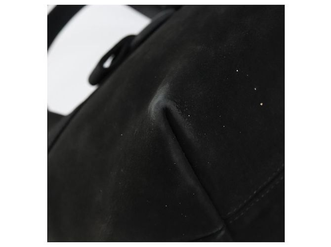 Borsa a mano Vala in suede nero e oro Salvatore Ferragamo Auth BA7982 D'oro - vista 14