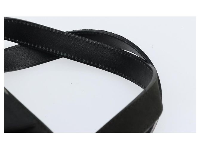 Borsa a mano Vala in suede nero e oro Salvatore Ferragamo Auth BA7982 D'oro - vista 8