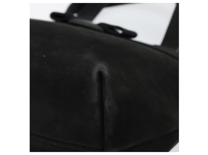 Borsa a mano Vala in suede nero e oro Salvatore Ferragamo Auth BA7982 D'oro - vista 9