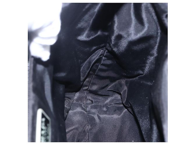 PRADA Borsa a mano in nylon nero Auth bs31162 - vista 21