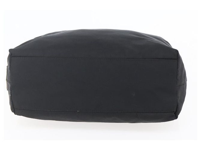 PRADA Borsa a mano in nylon nero Auth bs31162 - vista 5
