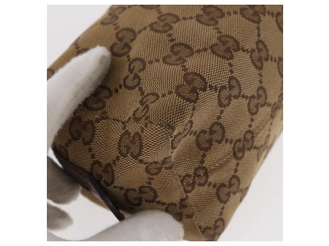 Pochette GG Canvas Gucci 3 pezzi Rosa Oro beige Auth bs30858 D'oro - vista 21