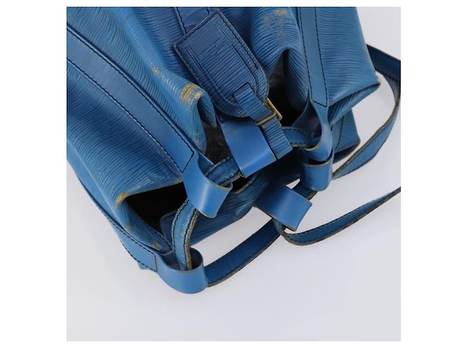 LOUIS VUITTON Borsa a Spalla Epi Randonnee GM Blu M43085 LV Auth 151856 - vista 6