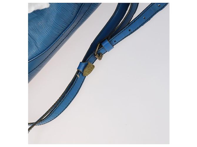 LOUIS VUITTON Borsa a Spalla Epi Randonnee GM Blu M43085 LV Auth 151856 - vista 7