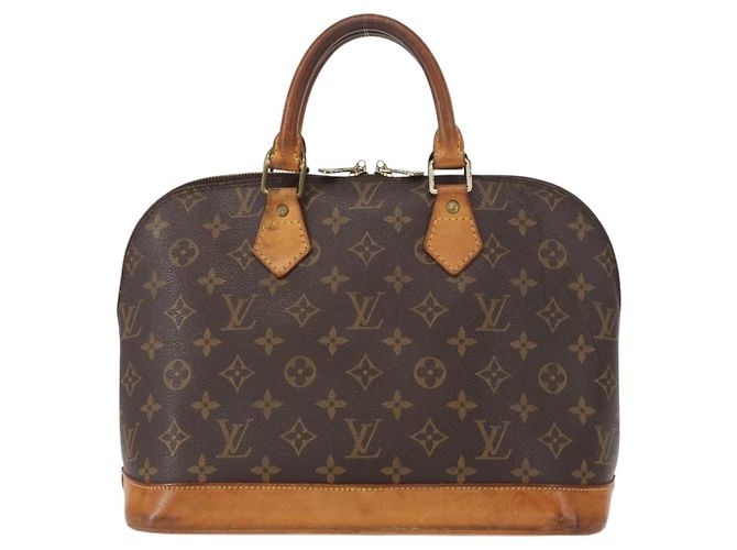 LOUIS VUITTON Borsa a Mano Monogram Alma M51130 LV Auth BA7630 Monogramma - vista 13