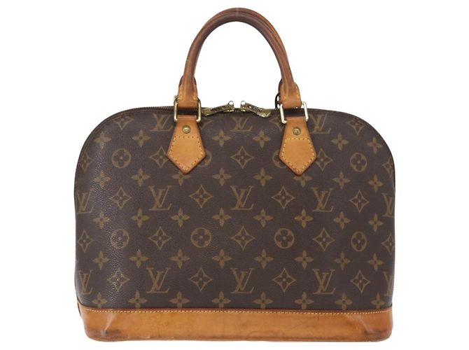 LOUIS VUITTON Borsa a Mano Monogram Alma M51130 LV Auth BA7630 Monogramma - vista 2