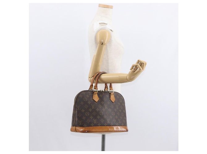 LOUIS VUITTON Borsa a Mano Monogram Alma M51130 LV Auth BA7630 Monogramma - vista 23