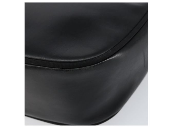 Borsa a Spalla Vala in Pelle Nera e Oro Salvatore Ferragamo Auth BA7671 Nero D'oro - vista 15