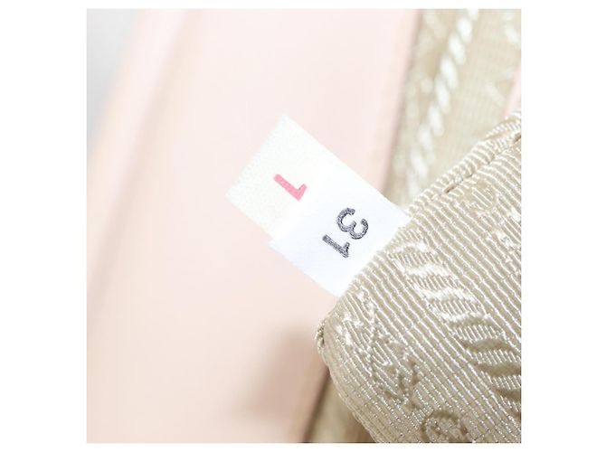 Prada Borsa a Spalla in Pelle Beige Argento Auth ka071 - vista 12
