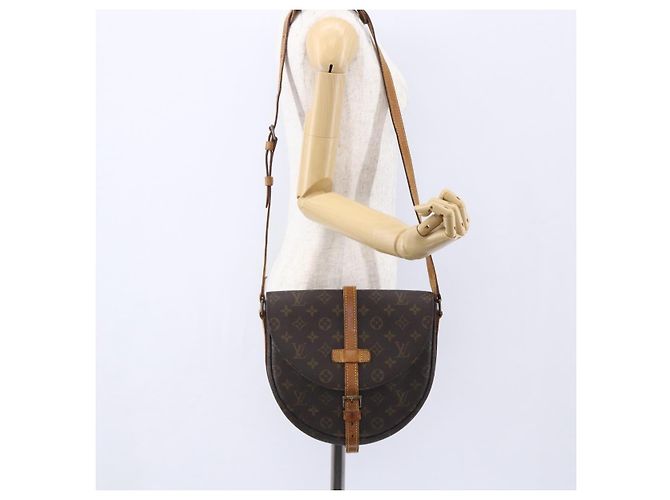 LOUIS VUITTON Borsa a Spalla Monogram Chantilly GM M51232 LV Auth BA7592 Monogramma - vista 22
