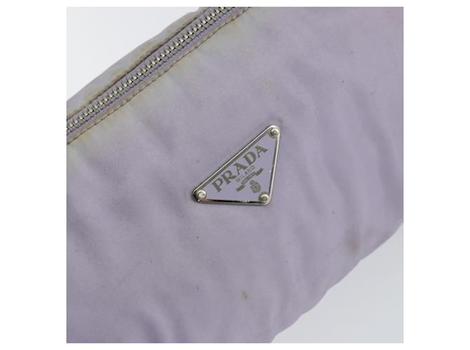 Borsa a Spalla PRADA in Nylon Viola Argento Auth BA7767 Porpora - vista 17