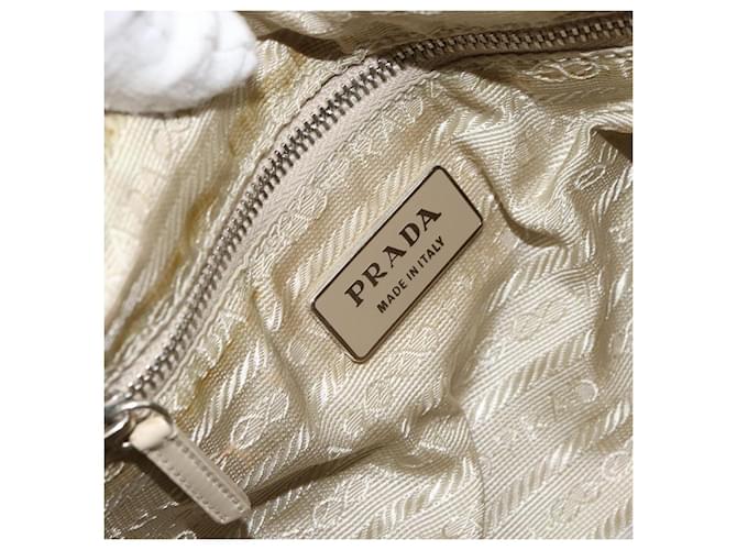 Borsa a Spalla PRADA in Nylon Viola Argento Auth BA7767 Porpora - vista 18