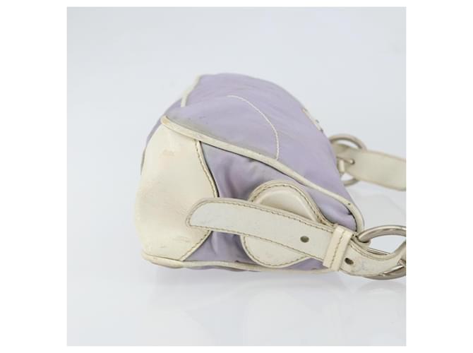 Borsa a Spalla PRADA in Nylon Viola Argento Auth BA7767 Porpora - vista 3