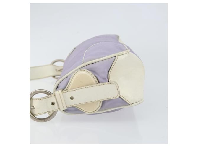 Borsa a Spalla PRADA in Nylon Viola Argento Auth BA7767 Porpora - vista 4