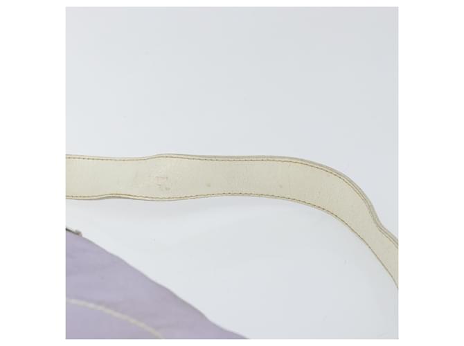 Borsa a Spalla PRADA in Nylon Viola Argento Auth BA7767 Porpora - vista 8