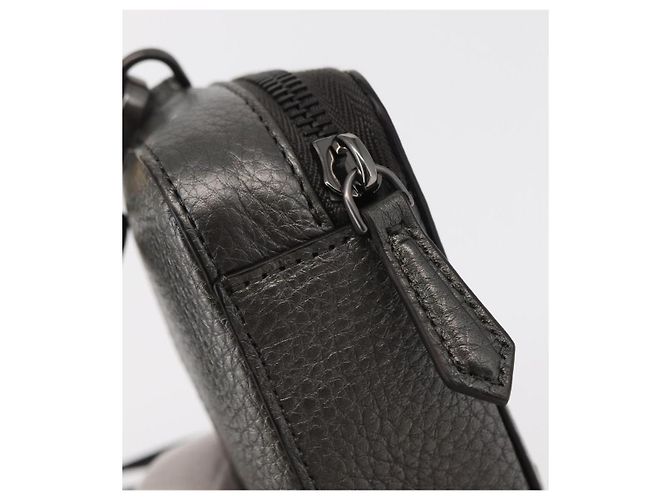FENDI Schultertasche aus Leder Silber Authentisch bs30741 - Ansicht 9