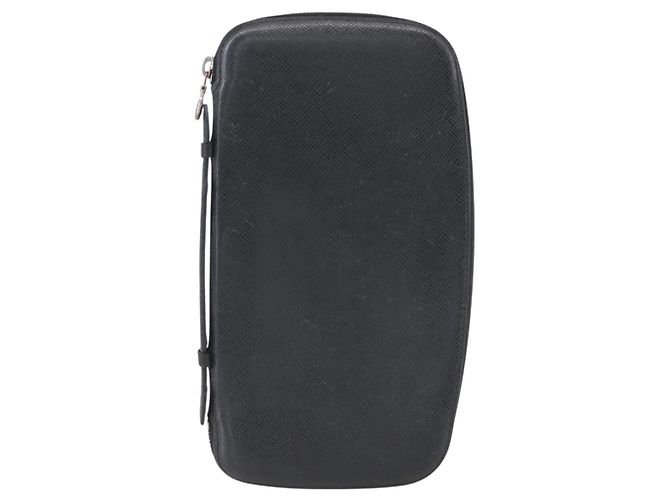 Louis Vuitton Organizer Atholl Custodia da Viaggio Nera M63042 LV Auth bs31096 Nero - vista 13