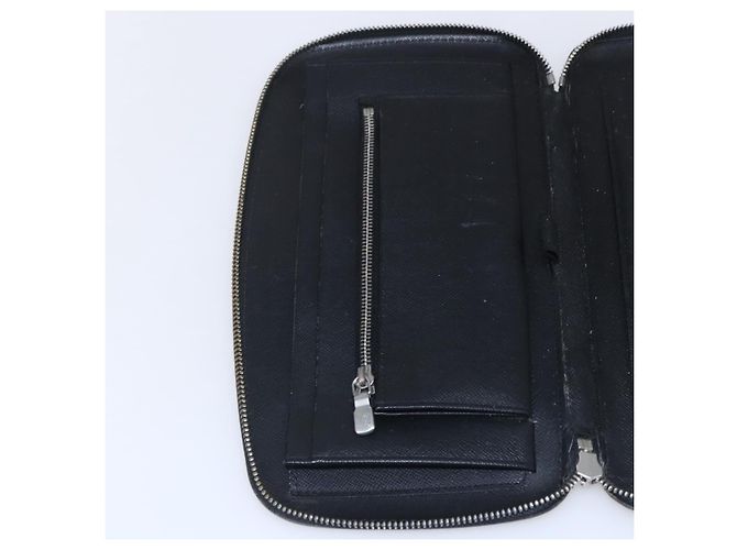 Louis Vuitton Organizer Atholl Custodia da Viaggio Nera M63042 LV Auth bs31096 Nero - vista 20