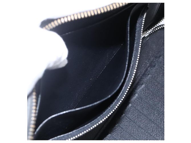Louis Vuitton Organizer Atholl Custodia da Viaggio Nera M63042 LV Auth bs31096 Nero - vista 23