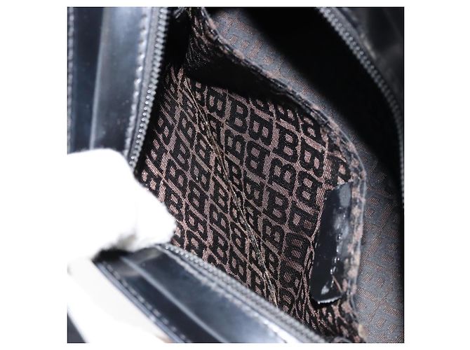BALLY Borsa a mano in pelle nera e oro Auth gh1264 Nero D'oro - vista 22