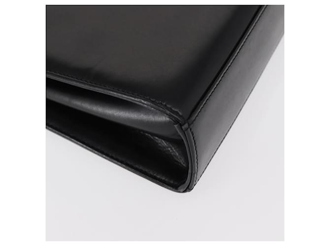 Borsa a mano GIVENCHY in pelle nera e oro Auth bs31048 Nero D'oro - vista 15