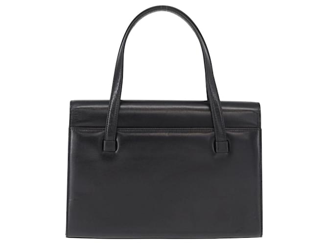 Borsa a mano GIVENCHY in pelle nera e oro Auth bs31048 Nero D'oro - vista 2