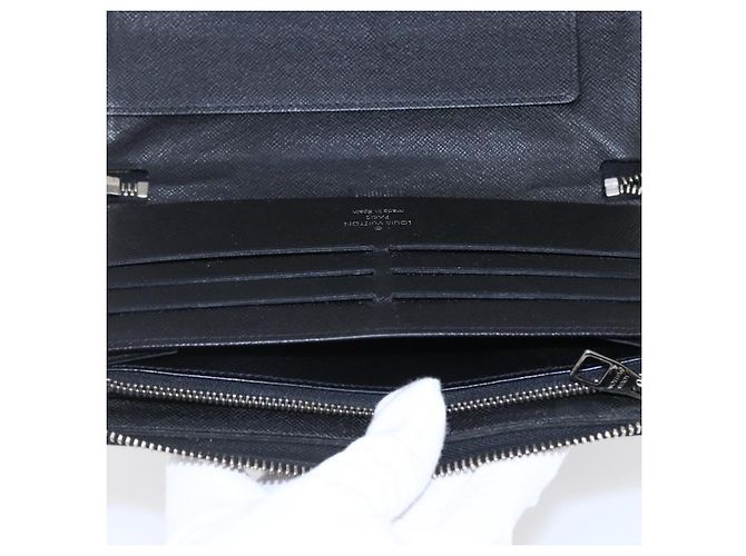 Lange Zippy Organizer Geldbörse Damier Graphite LOUIS VUITTON N63077 Authentisch bs31258 Damier ebene - Ansicht 10